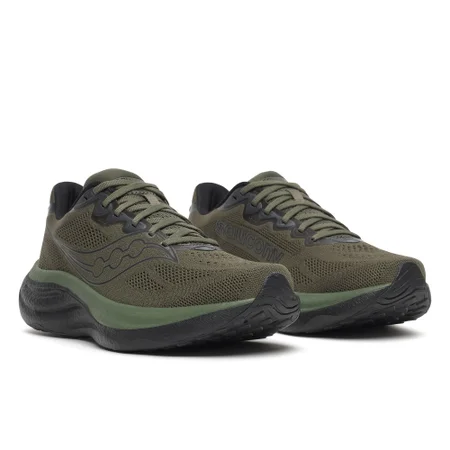 Saucony Men's Ride 19 Trainers - Fatigue/Black