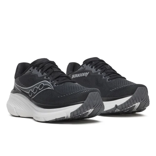 Saucony Men's Guide 19 Trainers - Black/Silver
