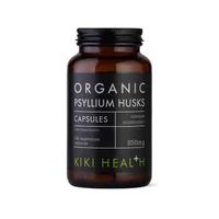 KIKI Health Organic Psyllium Husks - 120 Vegicaps