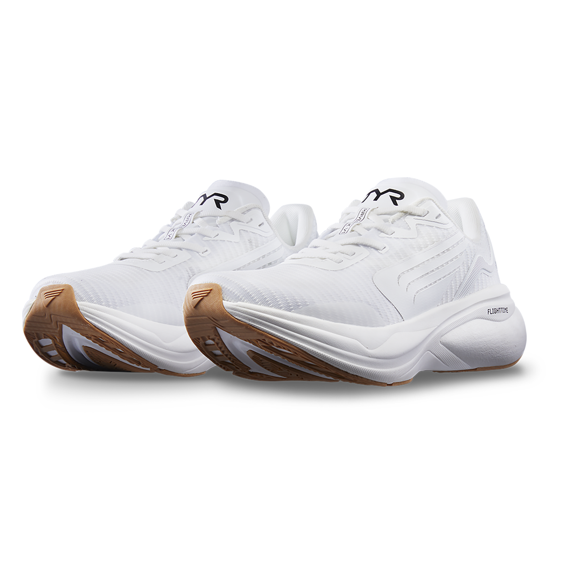 TYR Women's Running Shoes Mavrick V1 - White/Gum - UK 5 Image 2