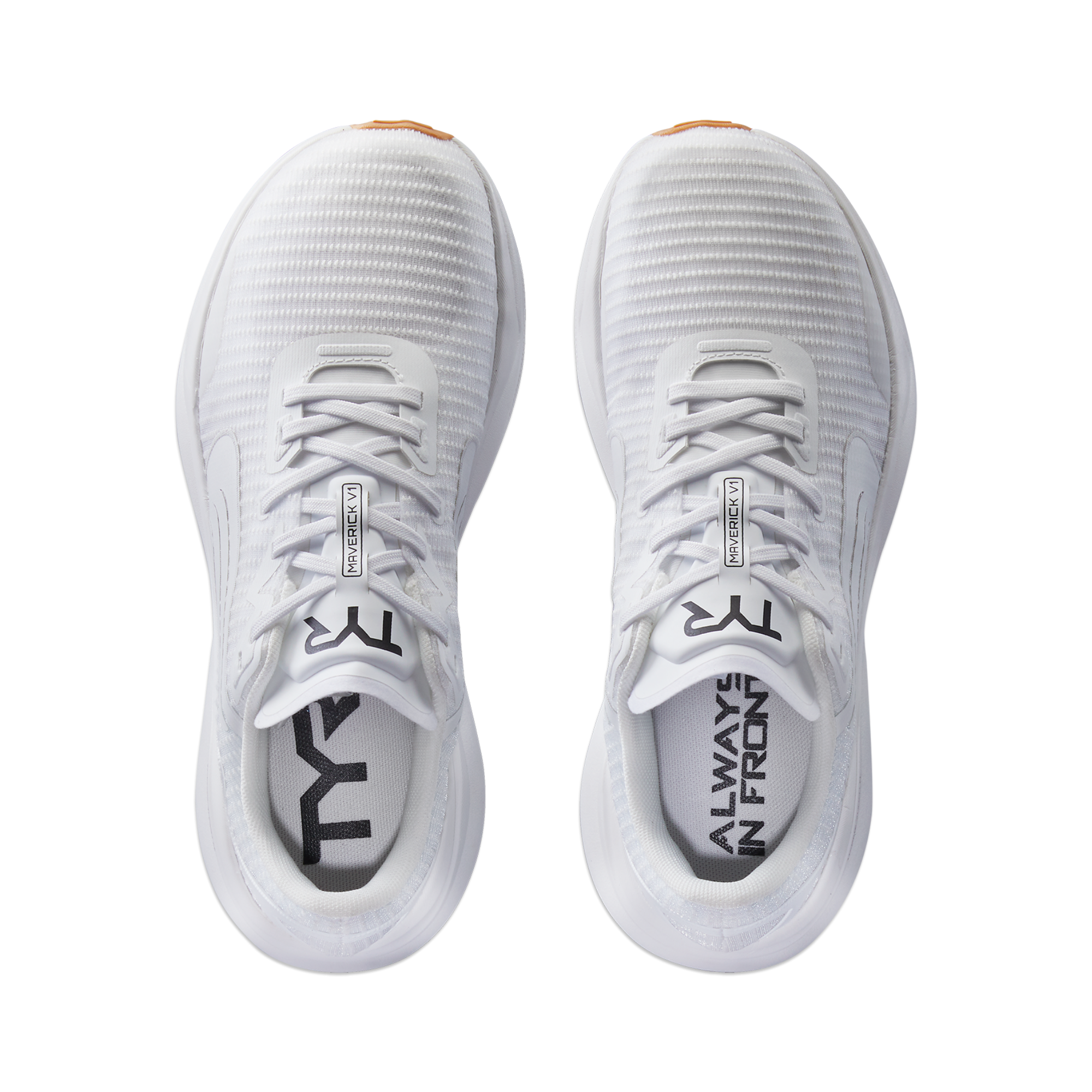 TYR Women's Running Shoes Mavrick V1 - White/Gum - UK 5 Image 3
