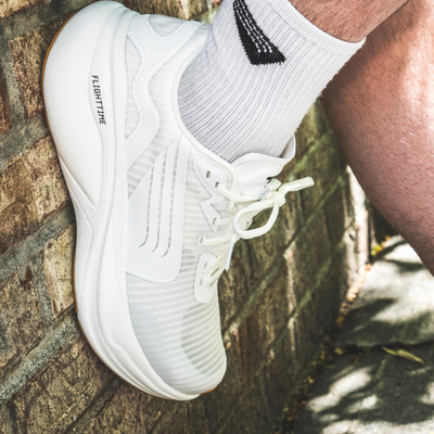 TYR Men's Running Shoes Mavrick V1 White/Gum - UK 7 Image 6
