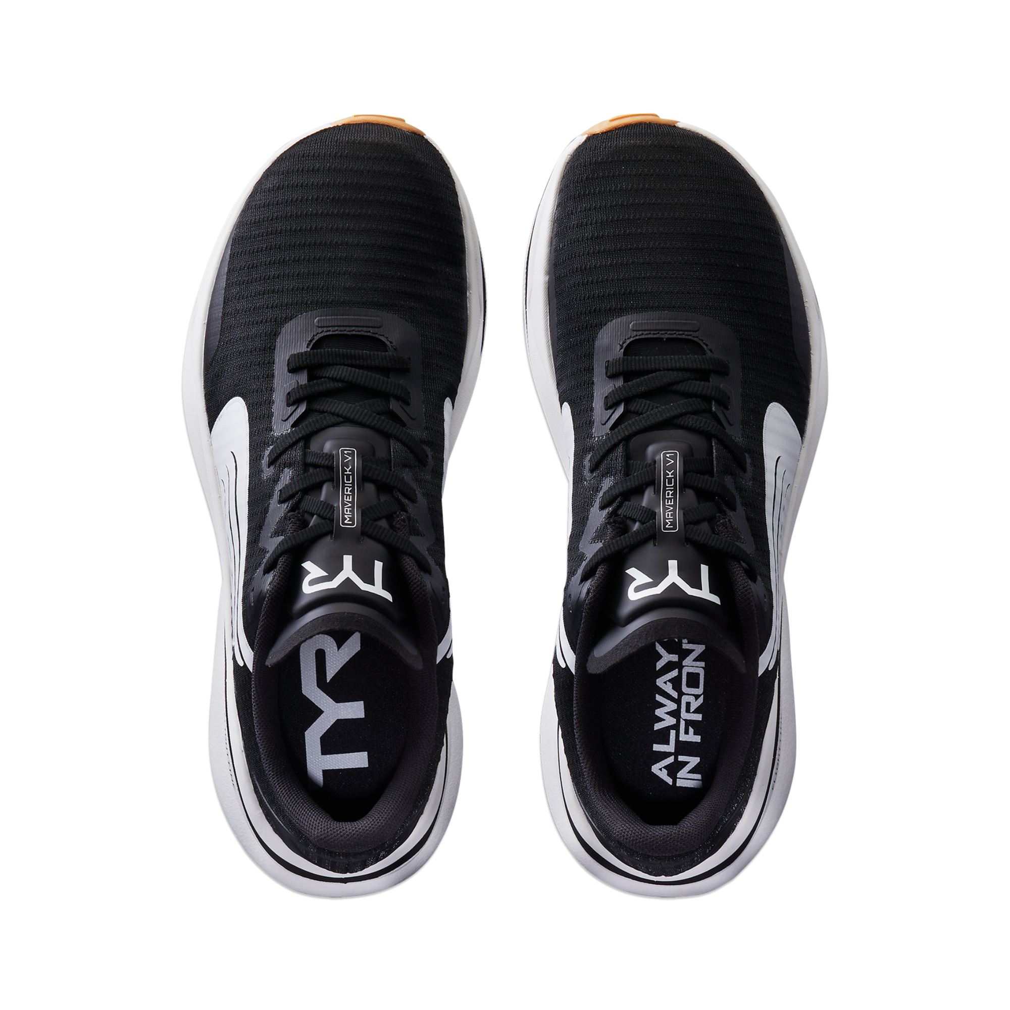 TYR Women's Running Shoes Mavrick V1 - White/Black Gum - UK 7 Image 4