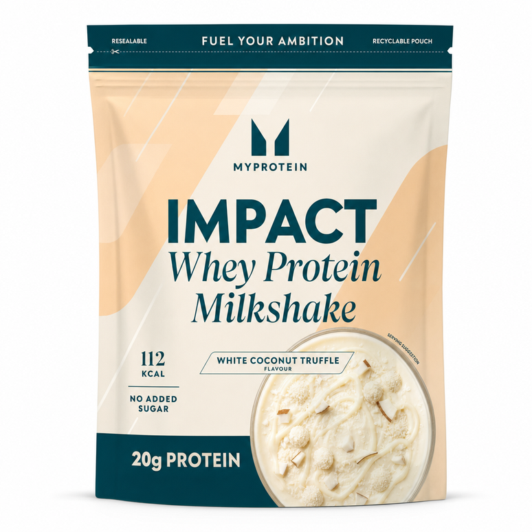 Impact Whey Protein Milkshake - 450G - 15servings - White Coconut Truffle