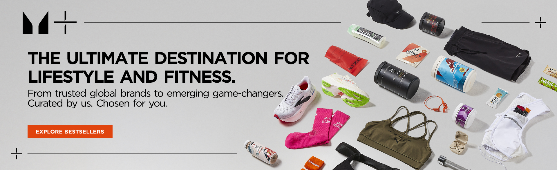 Curated for performance. Chosen for progress. Explore brands at Myprotein.