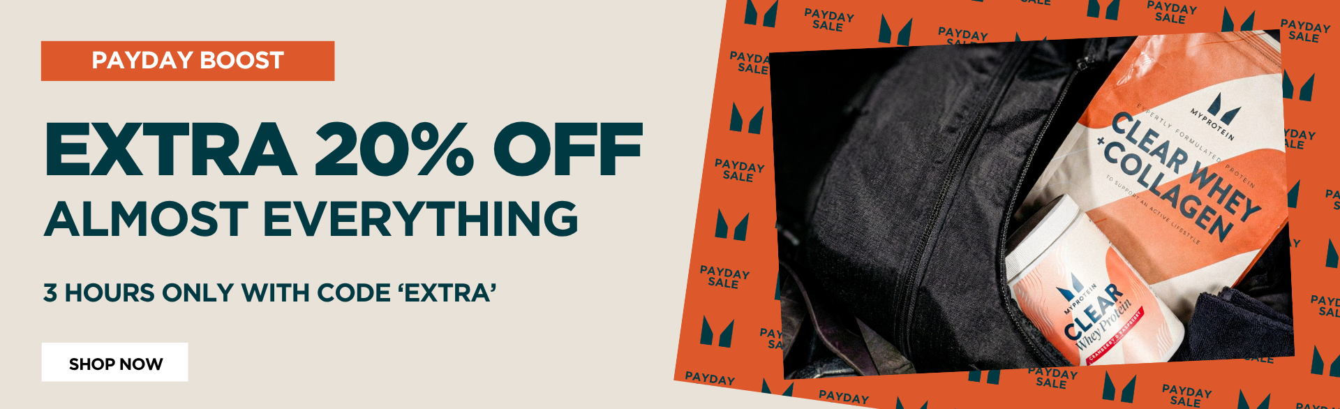 Extra 20% off using code EXTRA at basket