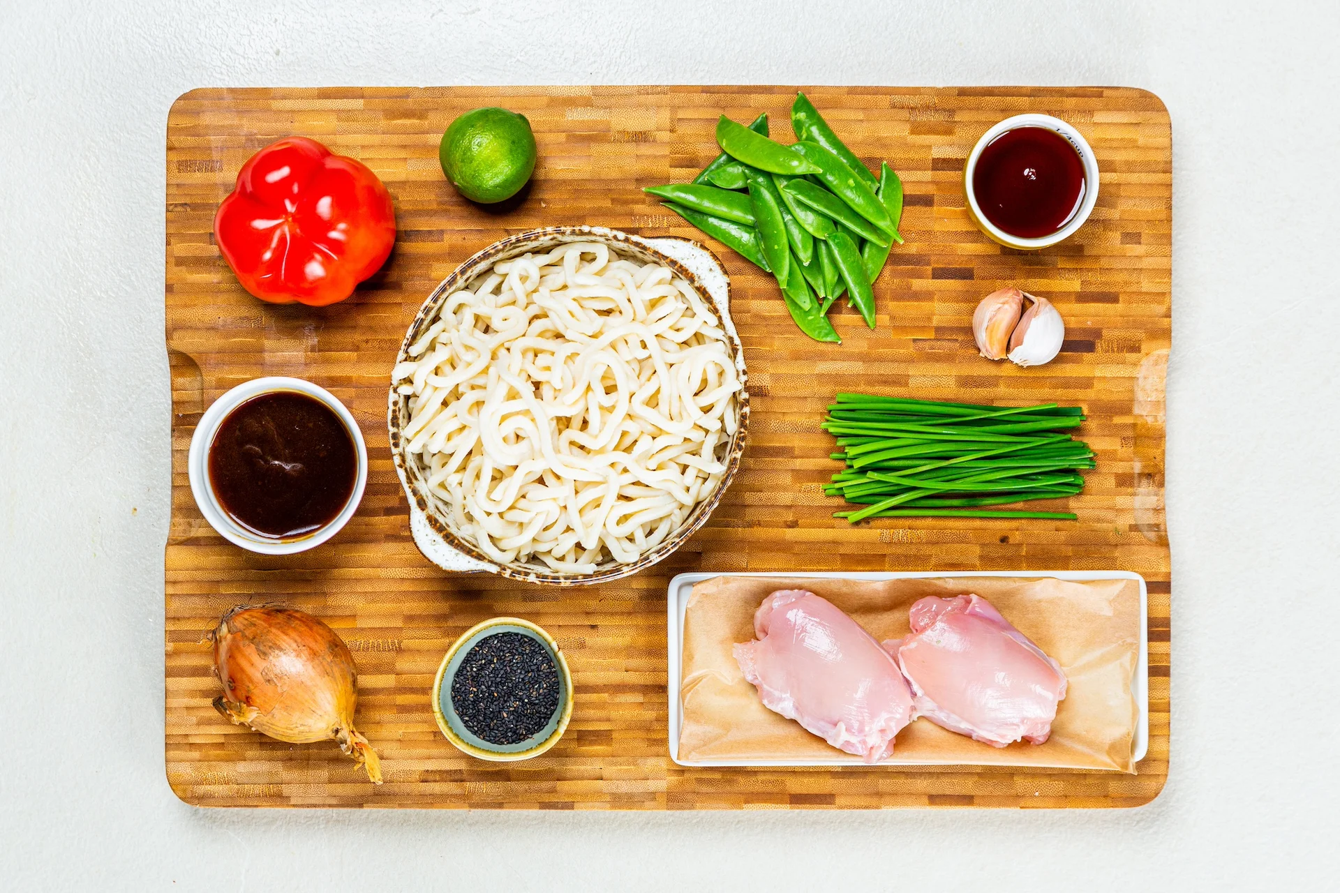Teriyaki Chicken Noodles ingredients