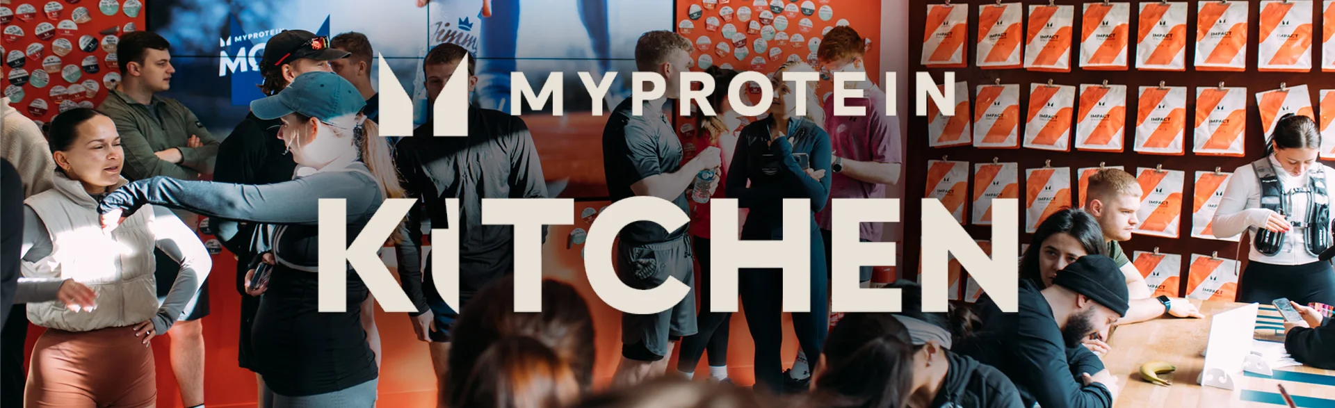 Myprotein Store header banner image