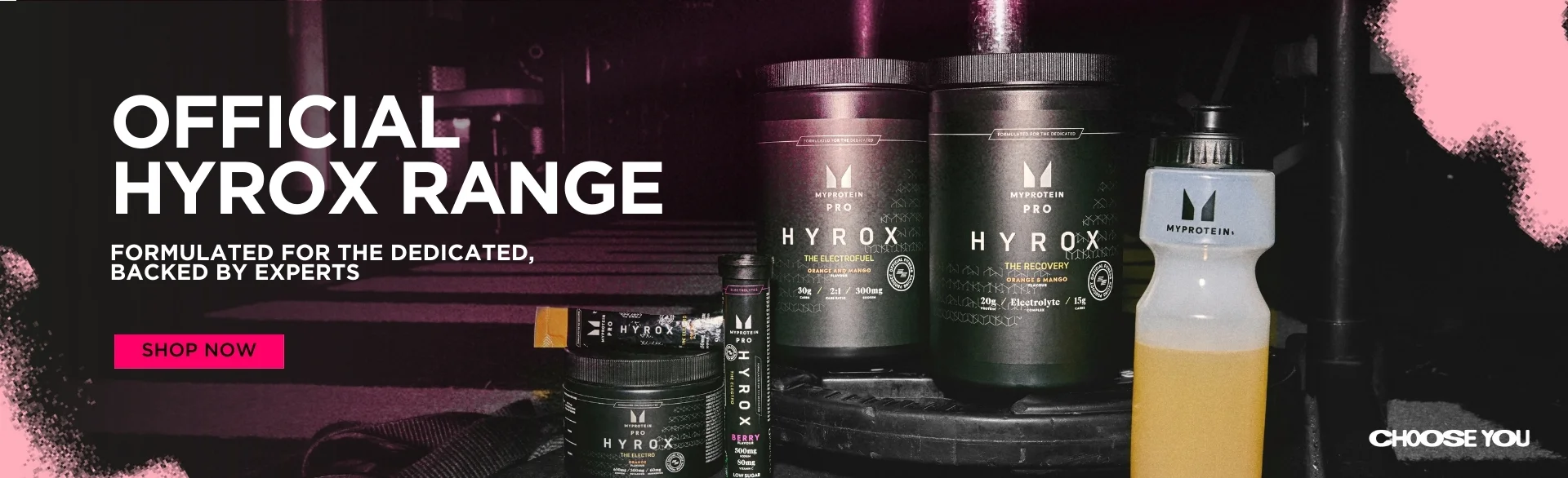 Myprotein x HYROX | Official Nutrition Partner