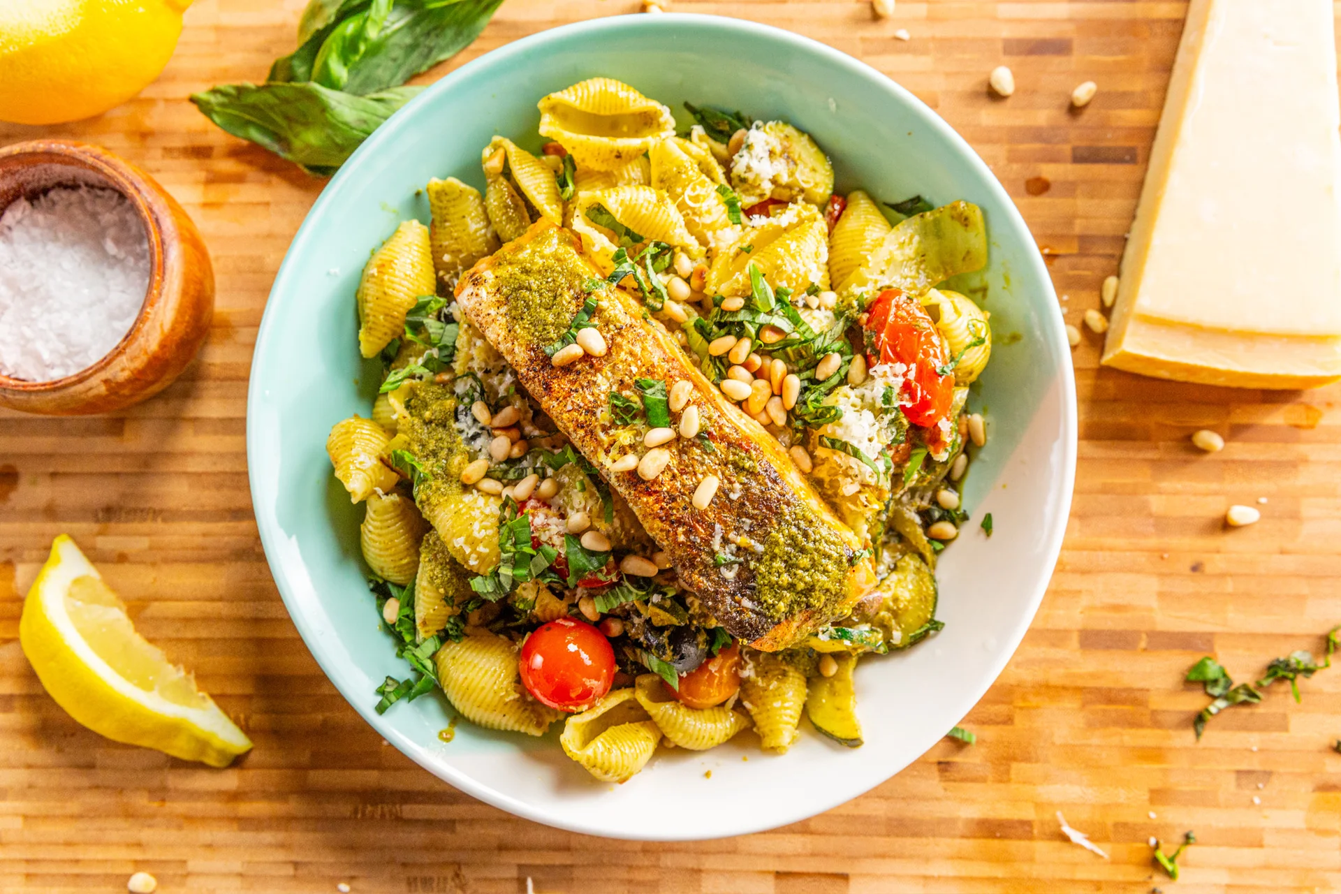 Baked salon pasta image
